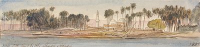 Sheikh Abadeh, 15:20, 6 gennaio 1867 da Edward Lear